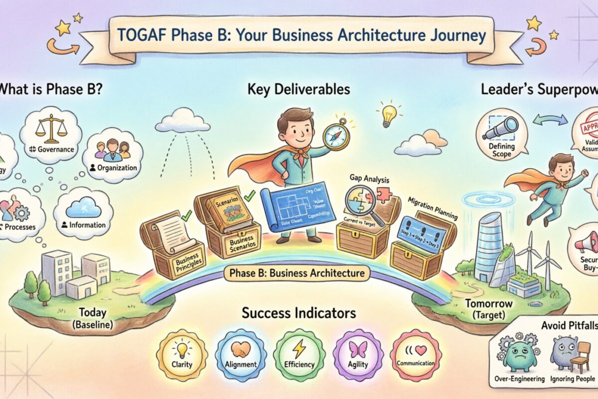 深入解析TOGAF阶段B：非技术领导者的企业架构愿景