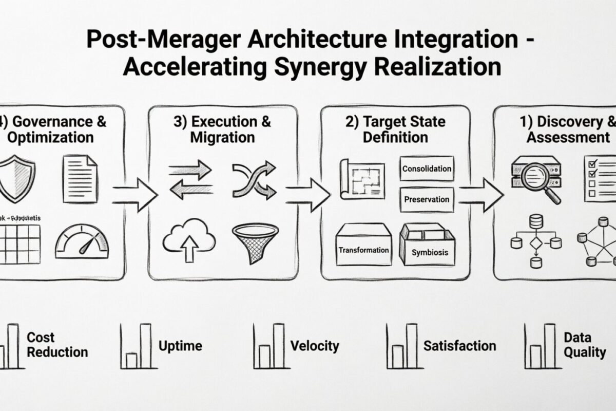 EA-Leitfaden: Integration der Architektur nach der Fusion – Beschleunigung der Synergiewirkung