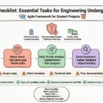Scrum-Checkliste: Wesentliche Aufgaben für Ingenieurstudenten
