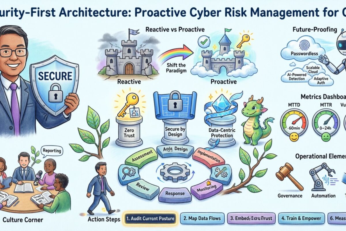 EA-Leitfaden: Sicherheitsorientierte Architektur – Proaktive Cyberrisikomanagement für CIOs