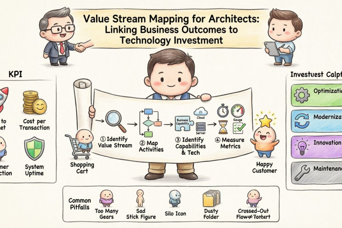 Value Stream Mapping für Architekten: Verknüpfung von Geschäftsergebnissen mit Technologieinvestitionen