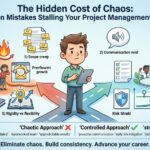 Die versteckten Kosten der Chaos: Häufige Fehler, die Ihre Karriere im Projektmanagement aufhalten