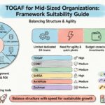 TOGAF-Vergleich: Bewertung der Eignung von Frameworks für mittelständische Organisationen