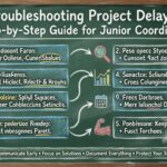 Problembehebung bei Projektverzögerungen: Eine Schritt-für-Schritt-Anleitung für Junior-Coordinatoren unter Druck