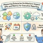 Medición del impacto de la Arquitectura Empresarial: KPIs y métricas para informes ejecutivos