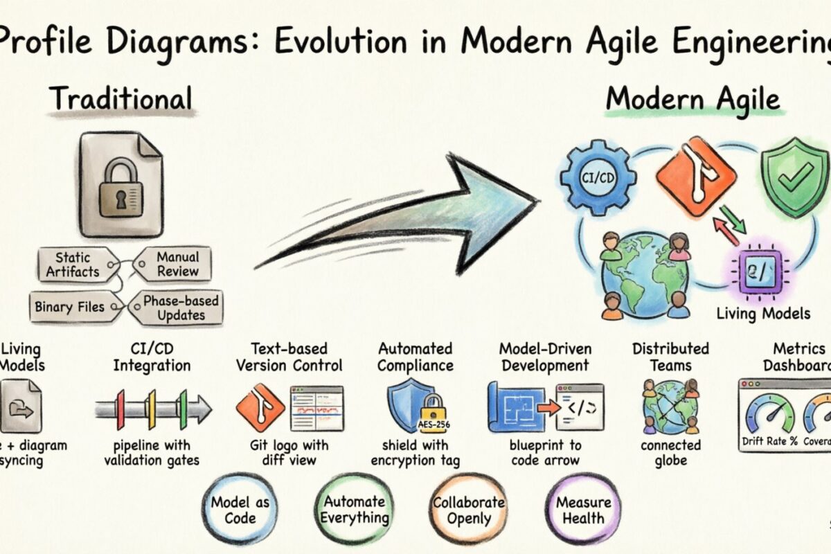 Perspectiva Futura: Cómo los Diagramas de Perfil están evolucionando en la Ingeniería Ágil Moderna