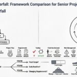 Ágil frente a Waterfall: Una comparación realista para gerentes de proyectos senior que deciden marcos