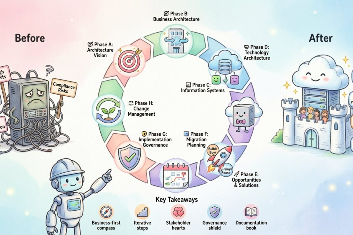 Estudio de caso TOGAF: Transformación de sistemas heredados utilizando el método estandarizado ADM