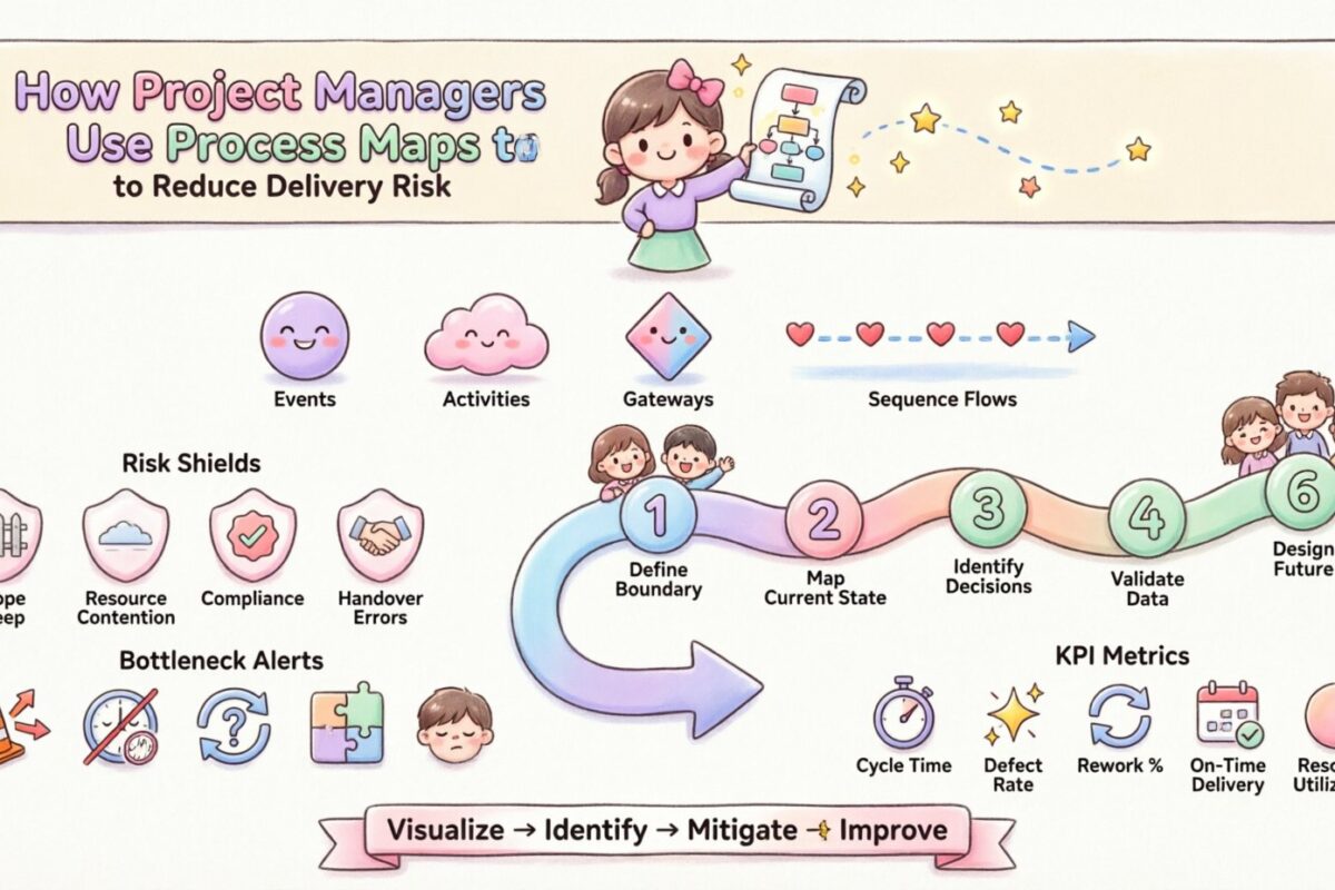 Guide BPMN : Comment les chefs de projet utilisent les cartes de processus pour réduire les risques de livraison Guide BPMN : Comment les chefs de projet utilisent les cartes de processus pour réduire les risques de livraison