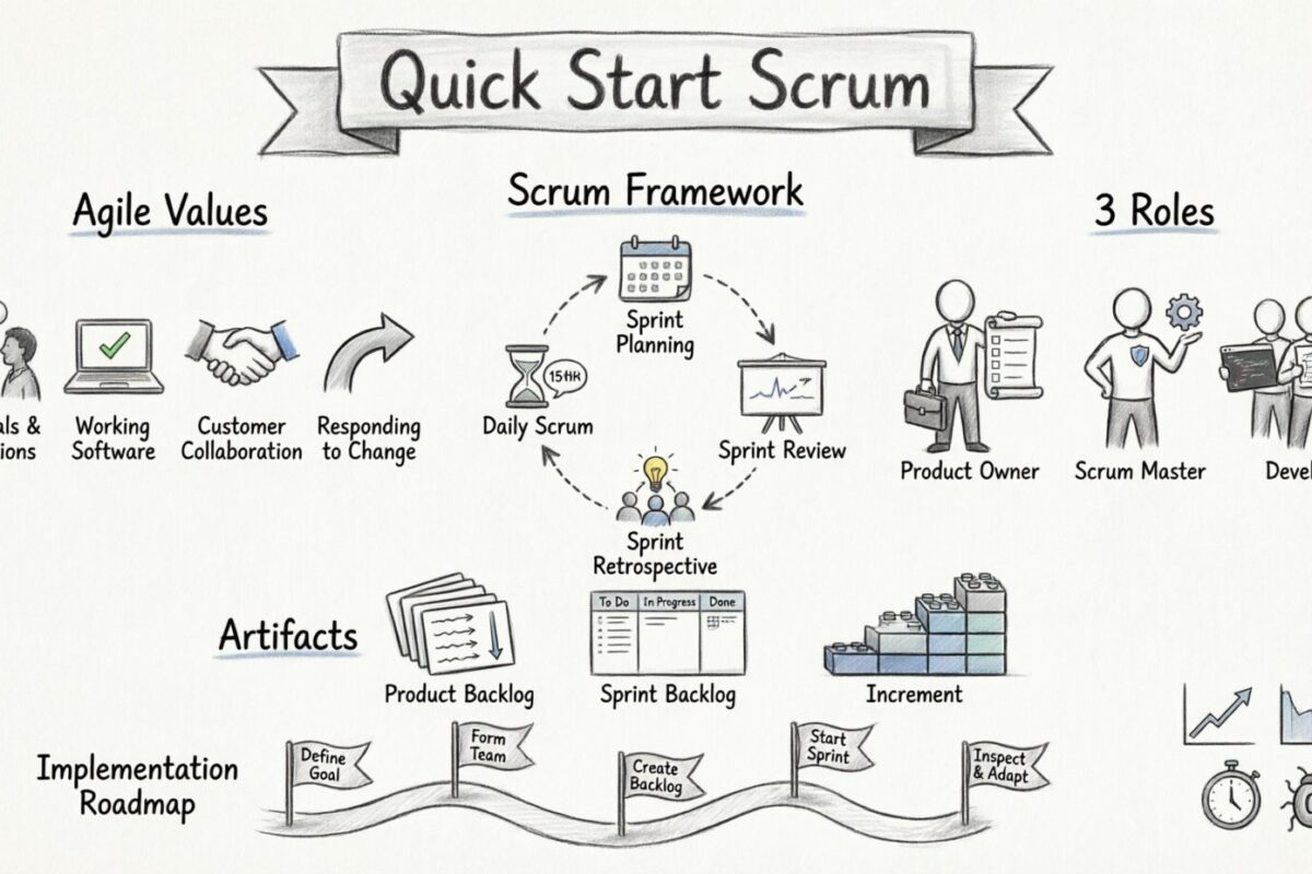 Démarrage rapide Scrum : Vos premiers pas dans le développement logiciel agile