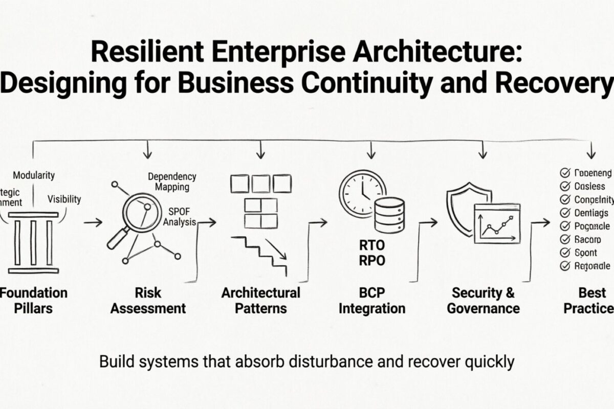 Guide d’architecture d’entreprise : Concevoir pour la continuité et la reprise des activités Guide d’architecture d’entreprise : Concevoir pour la continuité et la reprise des activités