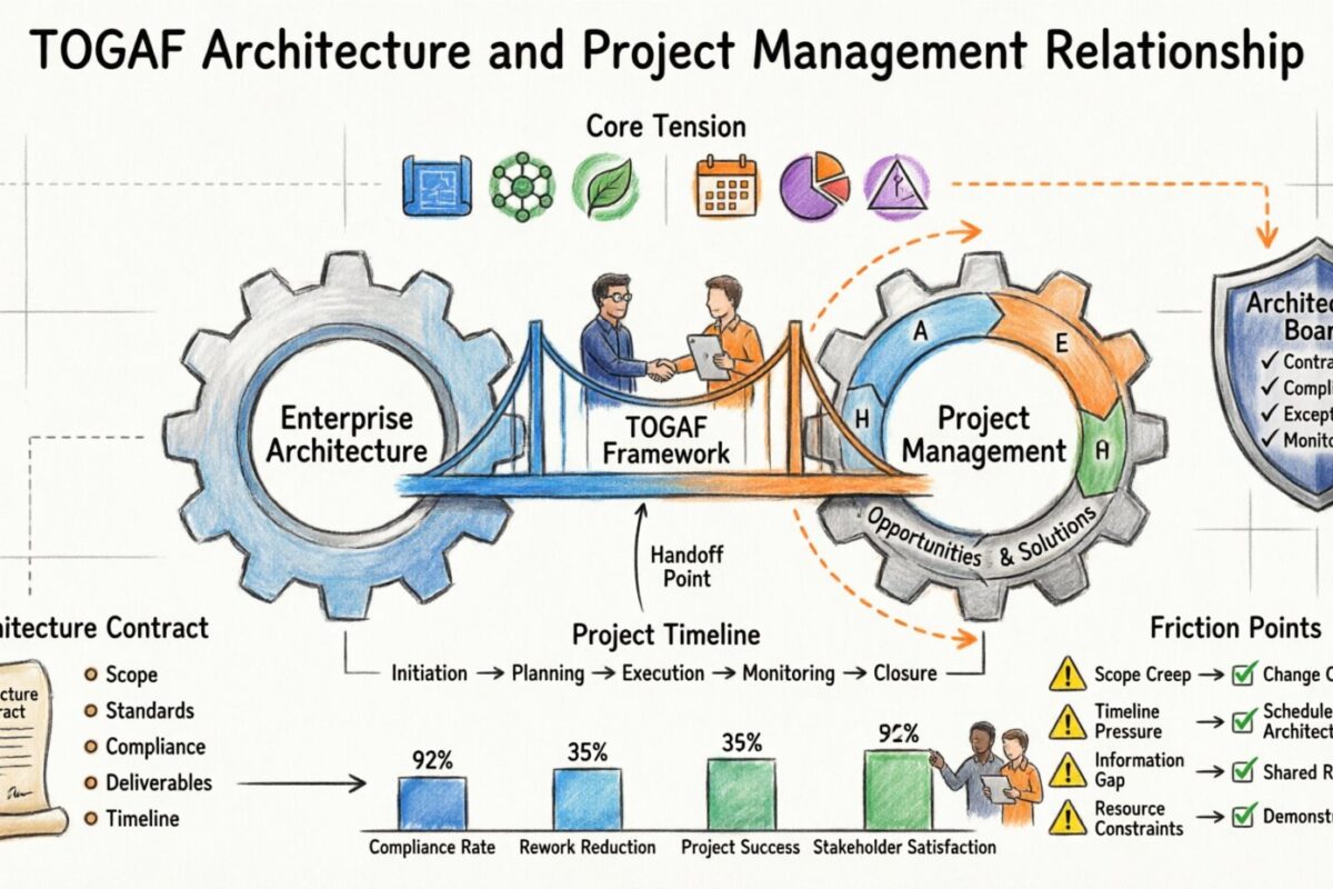 TOGAF Q&R : Naviguer dans la relation entre l’architecture et la gestion de projet