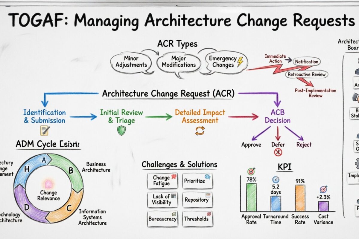 Parcours complet TOGAF : Gérer efficacement les demandes de modification d’architecture
