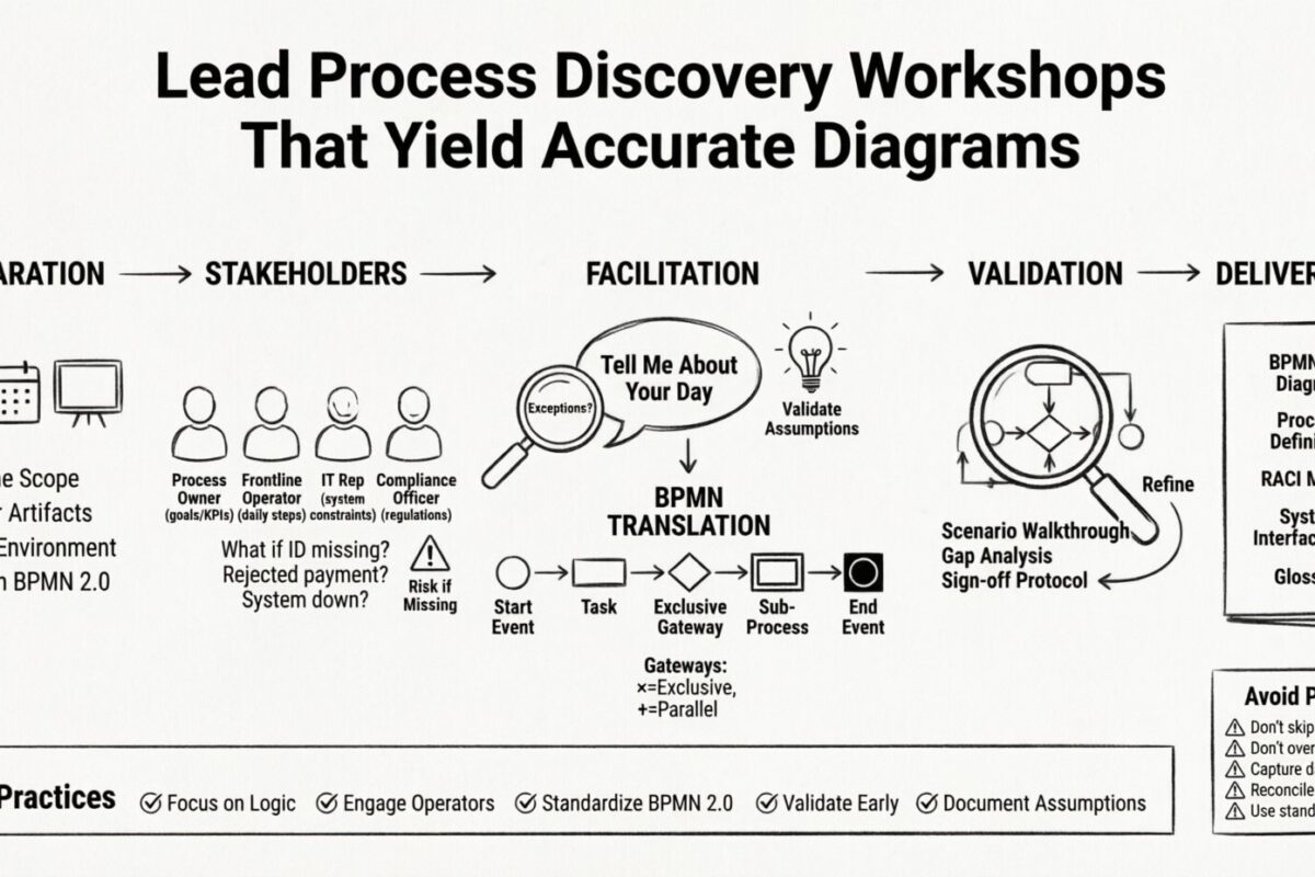 Panduan BPMN: Memimpin Workshop Penemuan Proses yang Menghasilkan Diagram yang Akurat