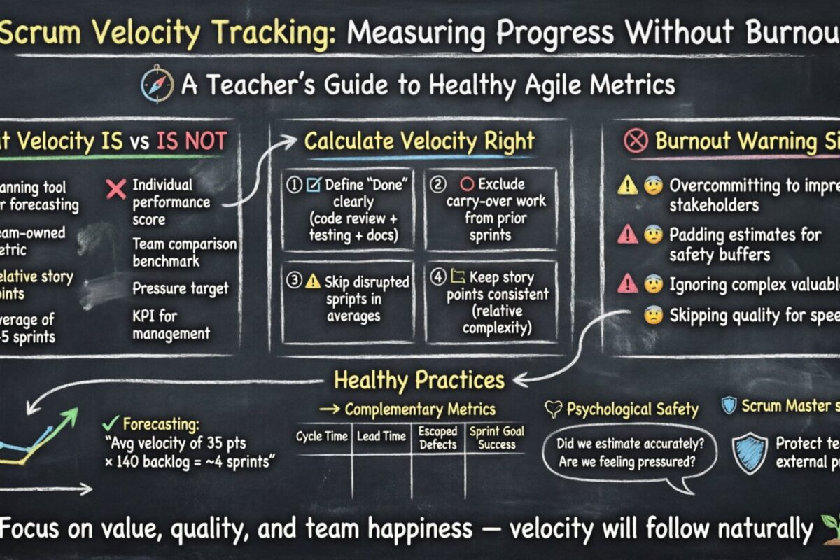 Rastreamento de Velocidade do Scrum: Medindo o Progresso Sem Exaustão