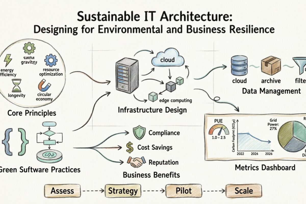 Arquitetura de TI Sustentável: Projetando para Resiliência Ambiental e Empresarial