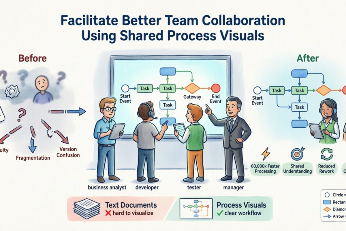Guia BPMN: Facilite uma Melhor Colaboração entre Equipes Usando Visualizações Compartilhadas de Processos Guia BPMN: Facilite uma Melhor Colaboração entre Equipes Usando Visualizações Compartilhadas de Processos