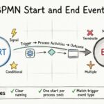 Hướng dẫn BPMN: Làm rõ các sự kiện kích hoạt quy trình bằng cách sử dụng đúng các sự kiện Bắt đầu và Kết thúc Hướng dẫn BPMN: Làm rõ các sự kiện kích hoạt quy trình bằng cách sử dụng đúng các sự kiện Bắt đầu và Kết thúc