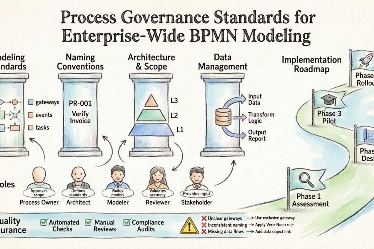 Hướng dẫn BPMN: Xây dựng các tiêu chuẩn quản trị quy trình cho mô hình hóa trên toàn doanh nghiệp