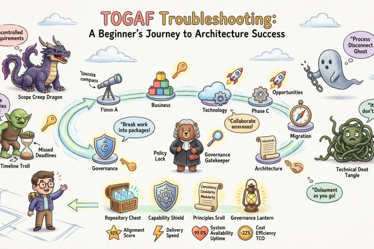 Khắc phục sự cố TOGAF: Giải quyết những trở ngại triển khai phổ biến nhất dành cho người mới bắt đầu
