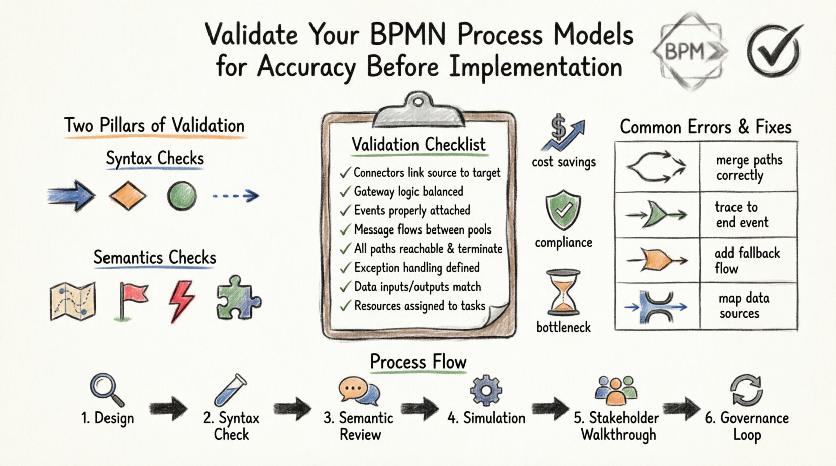 Validate Your BPMN Process Models for Accuracy Before Implementation