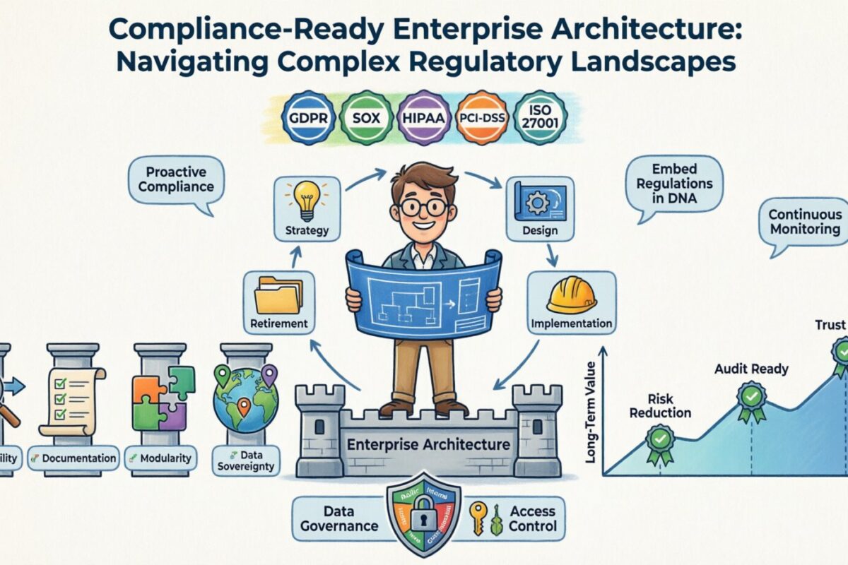 EA Guide: Compliance-Ready Enterprise Architecture – Navigating Complex Regulatory Landscapes EA Guide: Compliance-Ready Enterprise Architecture – Navigating Complex Regulatory Landscapes