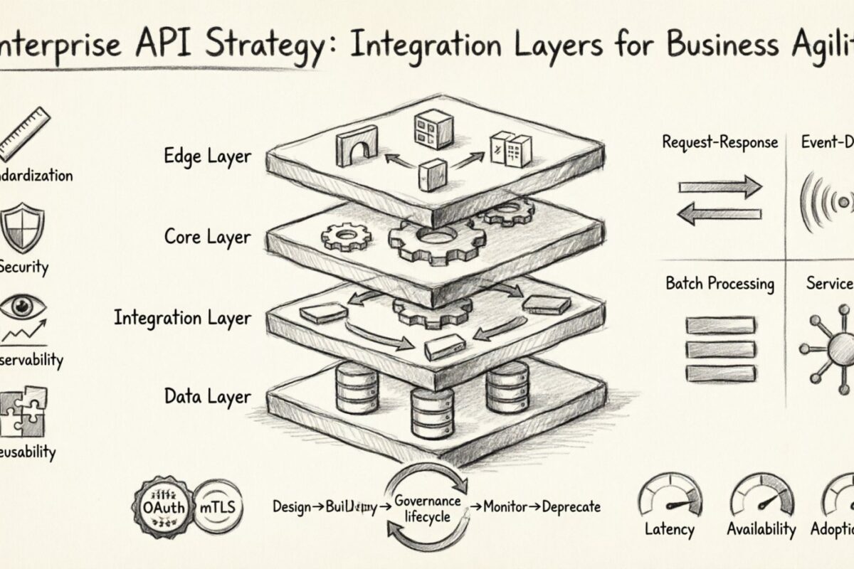 EA Guide: Enterprise API Strategy – Designing Integration Layers for Business Agility EA Guide: Enterprise API Strategy – Designing Integration Layers for Business Agility