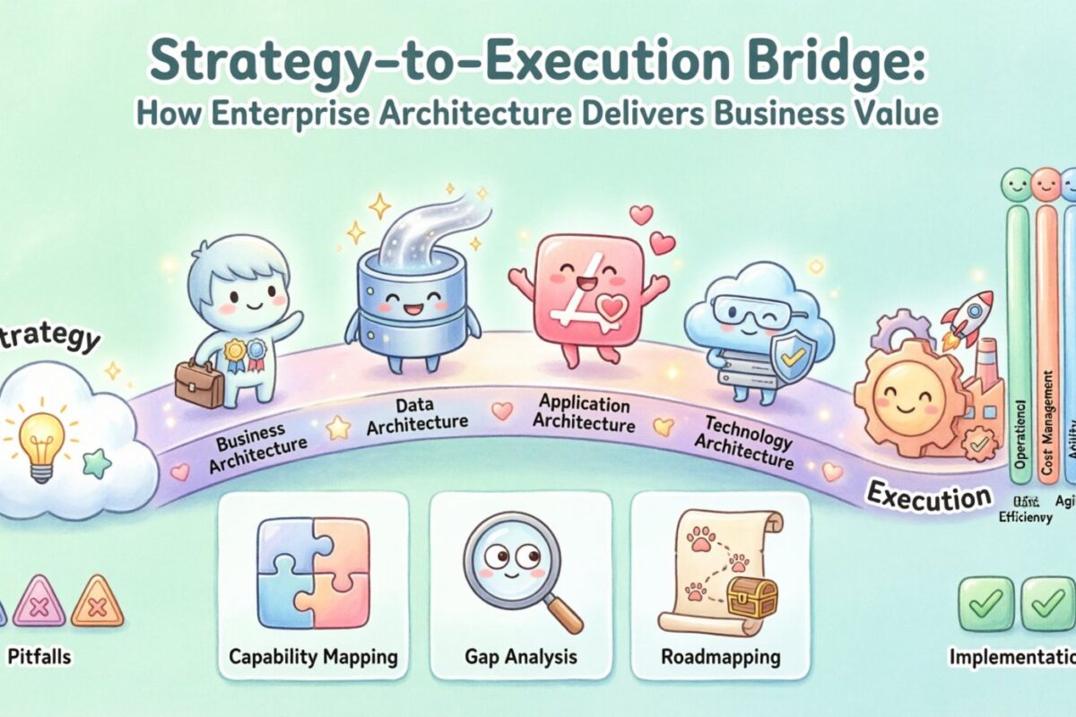 Strategy-to-Execution Bridge: How Enterprise Architecture Delivers Business Value Strategy-to-Execution Bridge: How Enterprise Architecture Delivers Business Value