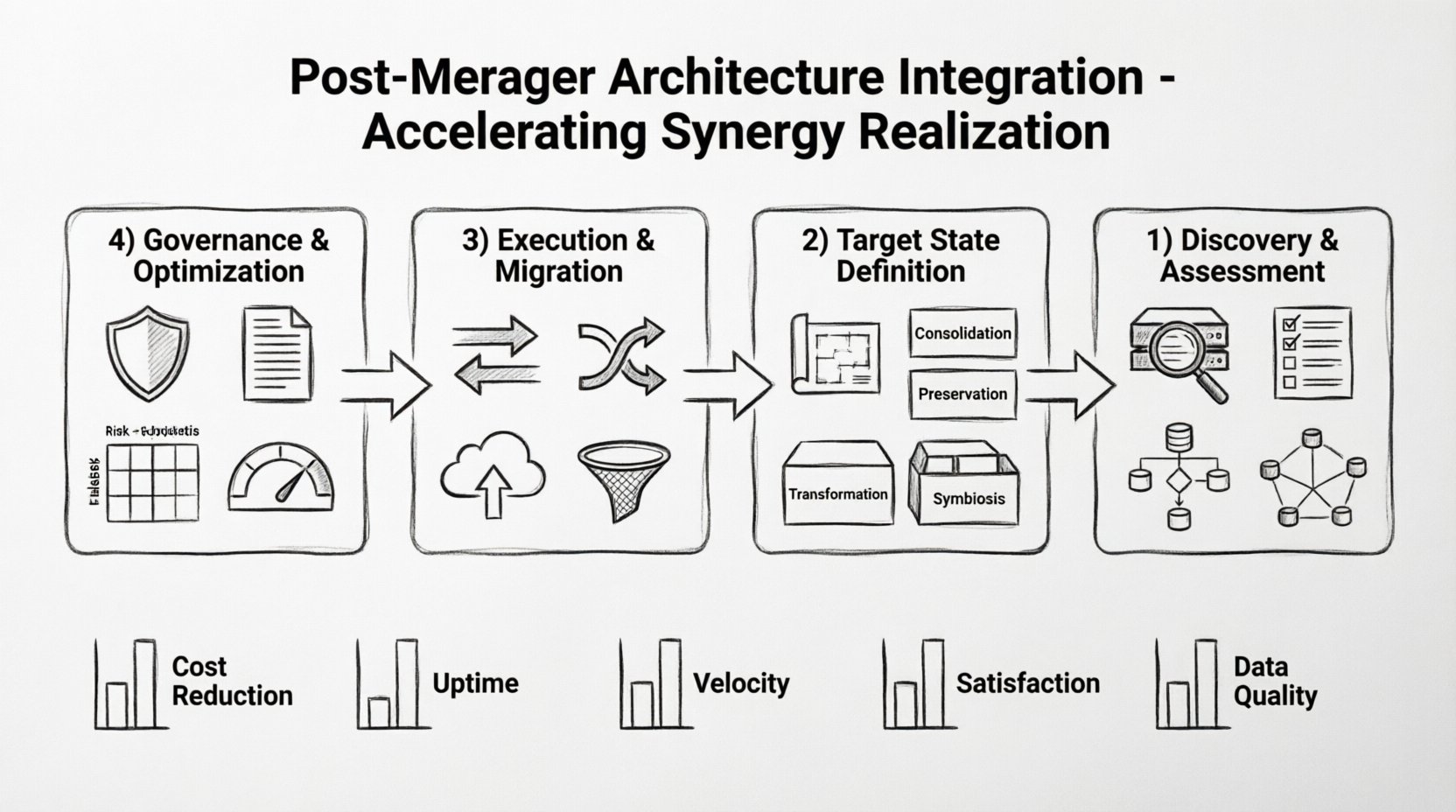 Post-Merger Architecture Integration: Accelerating Synergy Realization