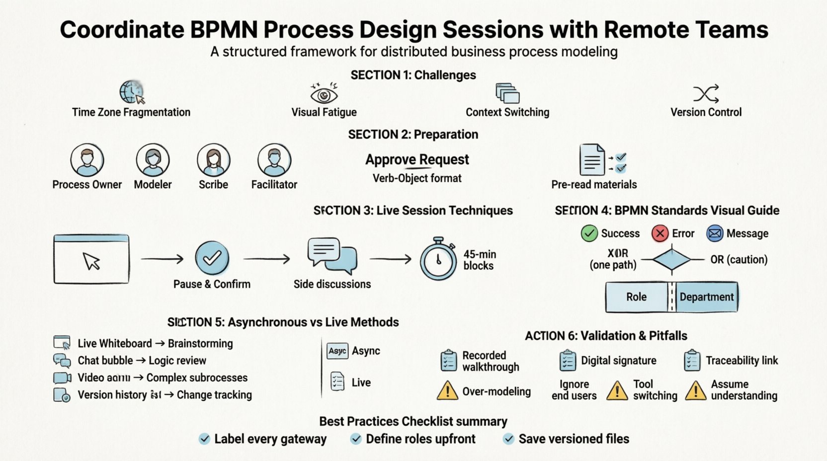 Coordinate BPMN Process Design Sessions with Remote and Distributed Teams Coordinate BPMN Process Design Sessions with Remote and Distributed Teams