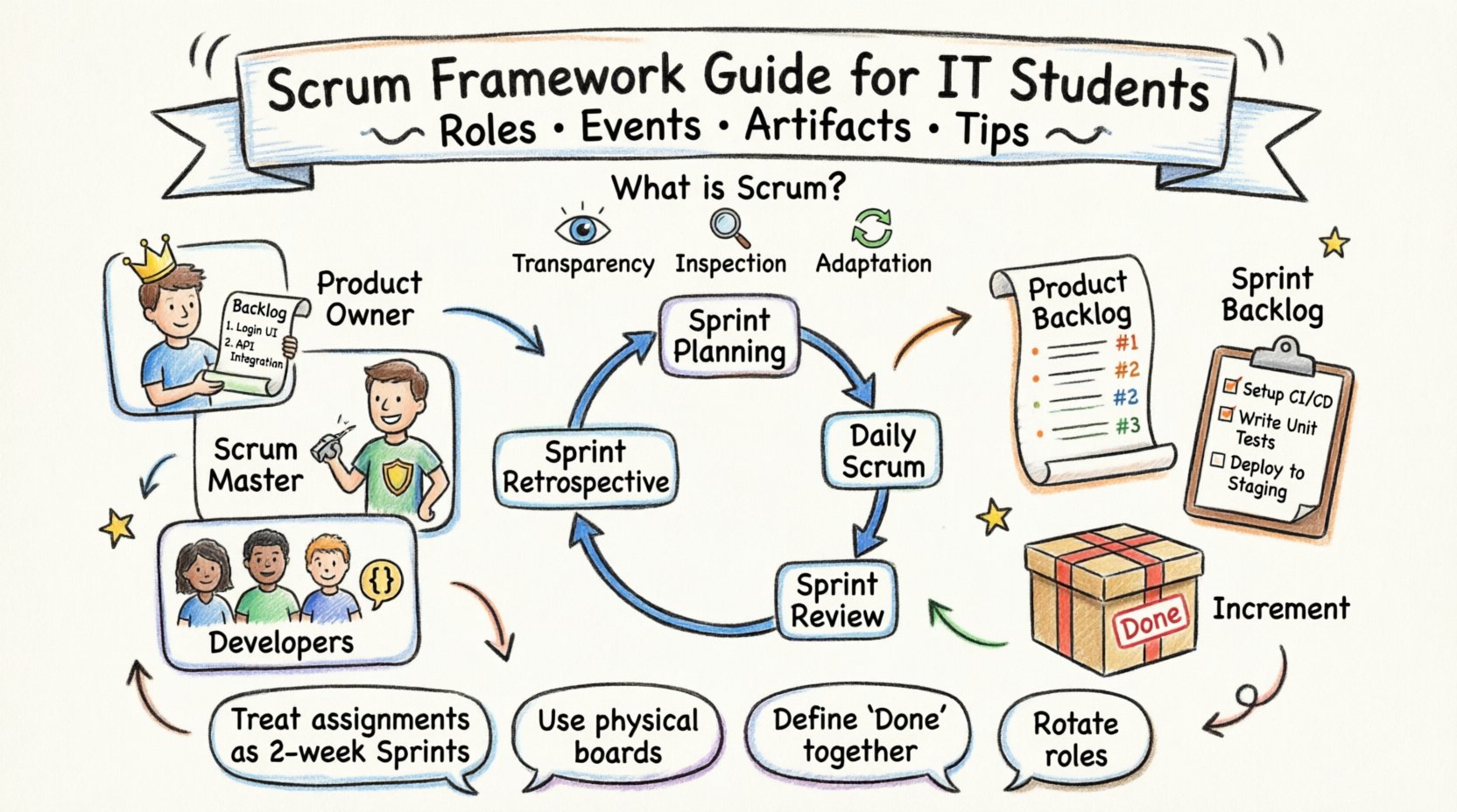 Q&A Scrum: Answering Top Questions from IT Students Q&A Scrum: Answering Top Questions from IT Students