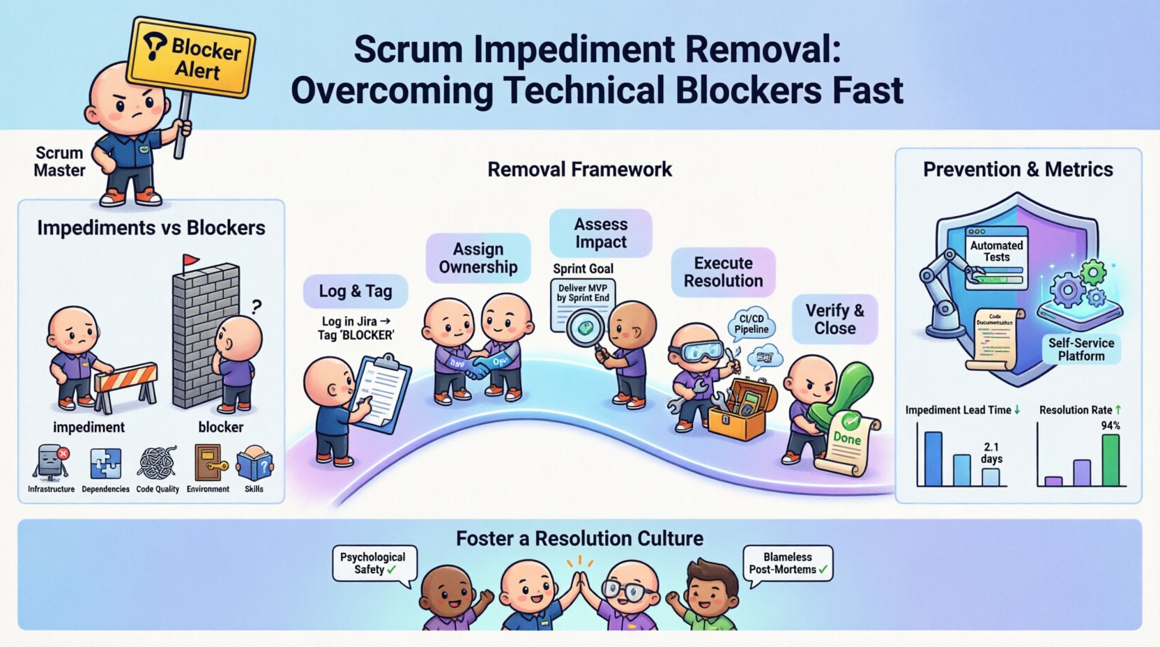 Scrum Impediment Removal: Overcoming Technical Blockers Fast Scrum Impediment Removal: Overcoming Technical Blockers Fast