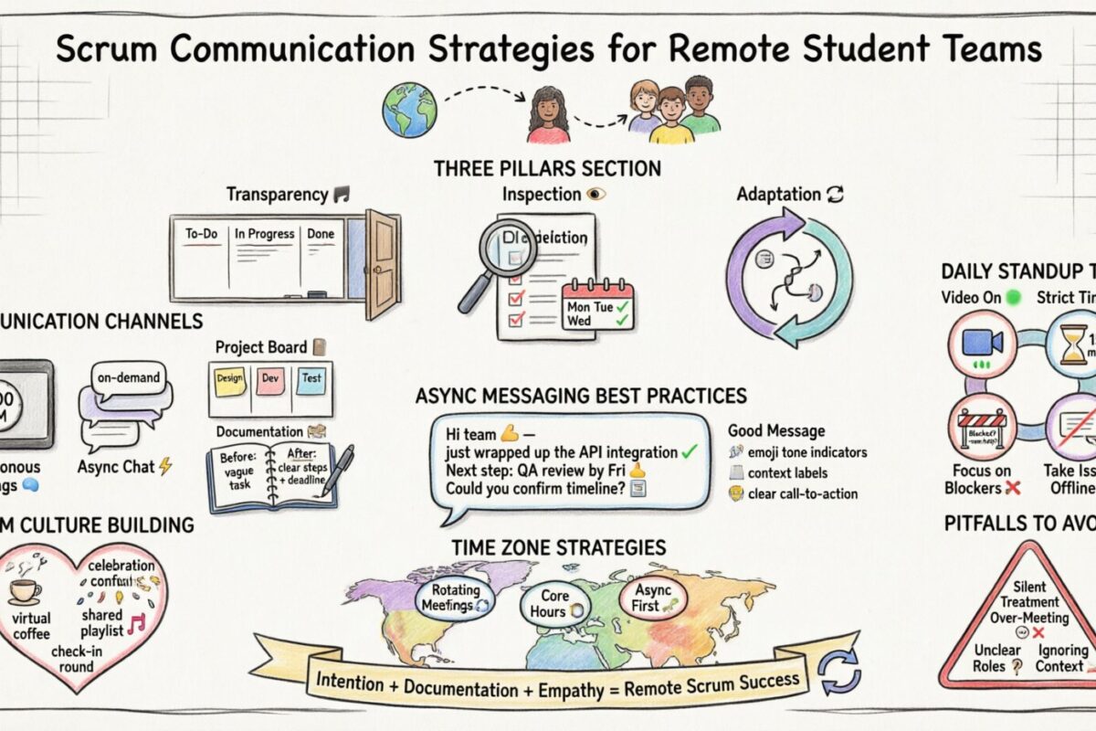 Scrum Communication Strategies for Remote Student Teams Scrum Communication Strategies for Remote Student Teams