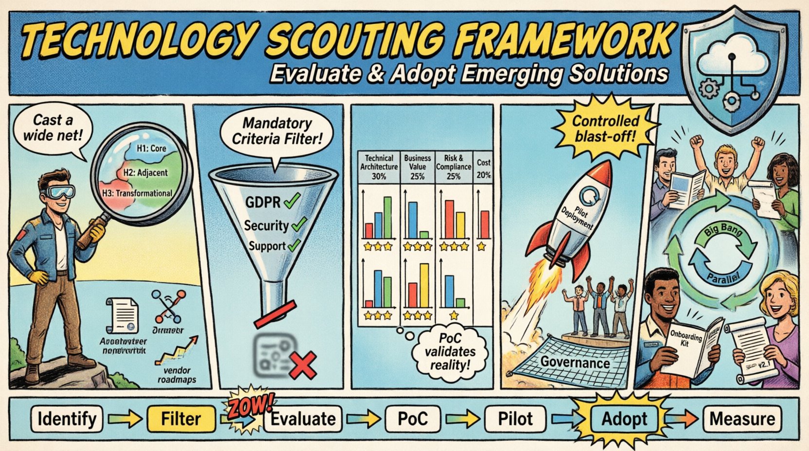 EA Guide: Technology Scouting Framework – Evaluating and Adopting Emerging Solutions