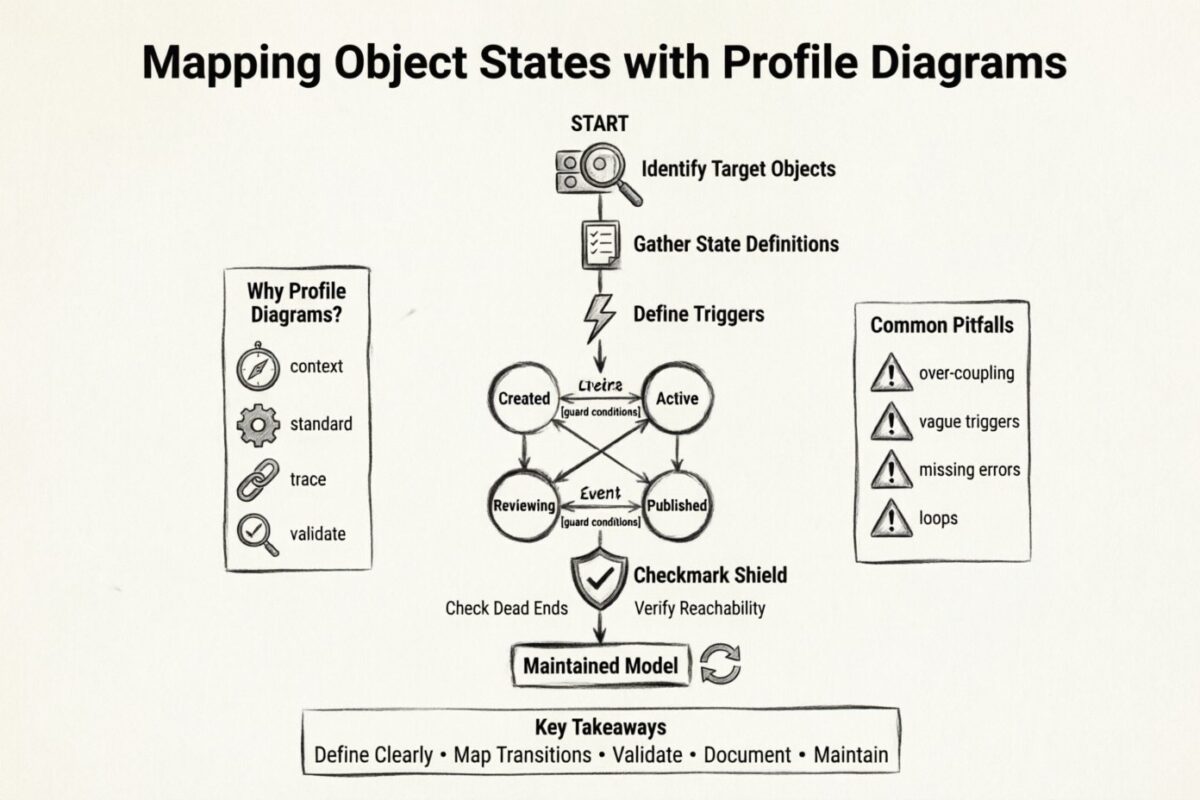 Tutorial: Step-by-Step Guide to Mapping Object States with Profile Diagrams