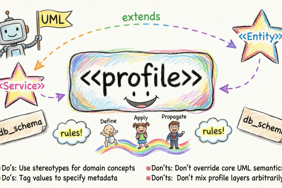 Profile Diagram Component Breakdown: Symbols, Arrows, and Lifelines Explained Simply
