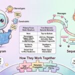 Profile Diagram vs. Sequence Diagram: A Clear Comparison for Understanding Object Interactions