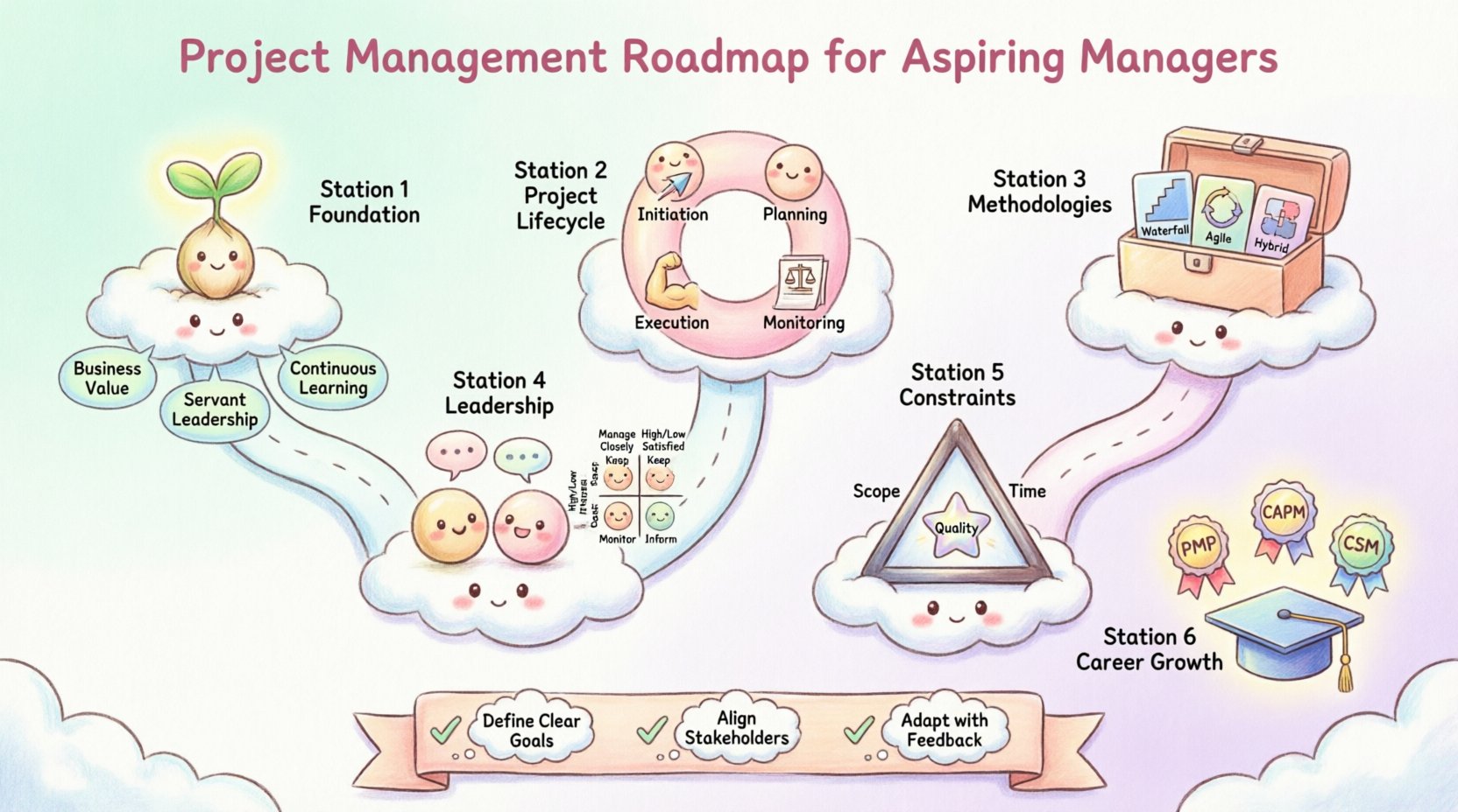 Project Management Roadmap: A Strategic Guide for Aspiring Managers Taking Their First Step Project Management Roadmap: A Strategic Guide for Aspiring Managers Taking Their First Step