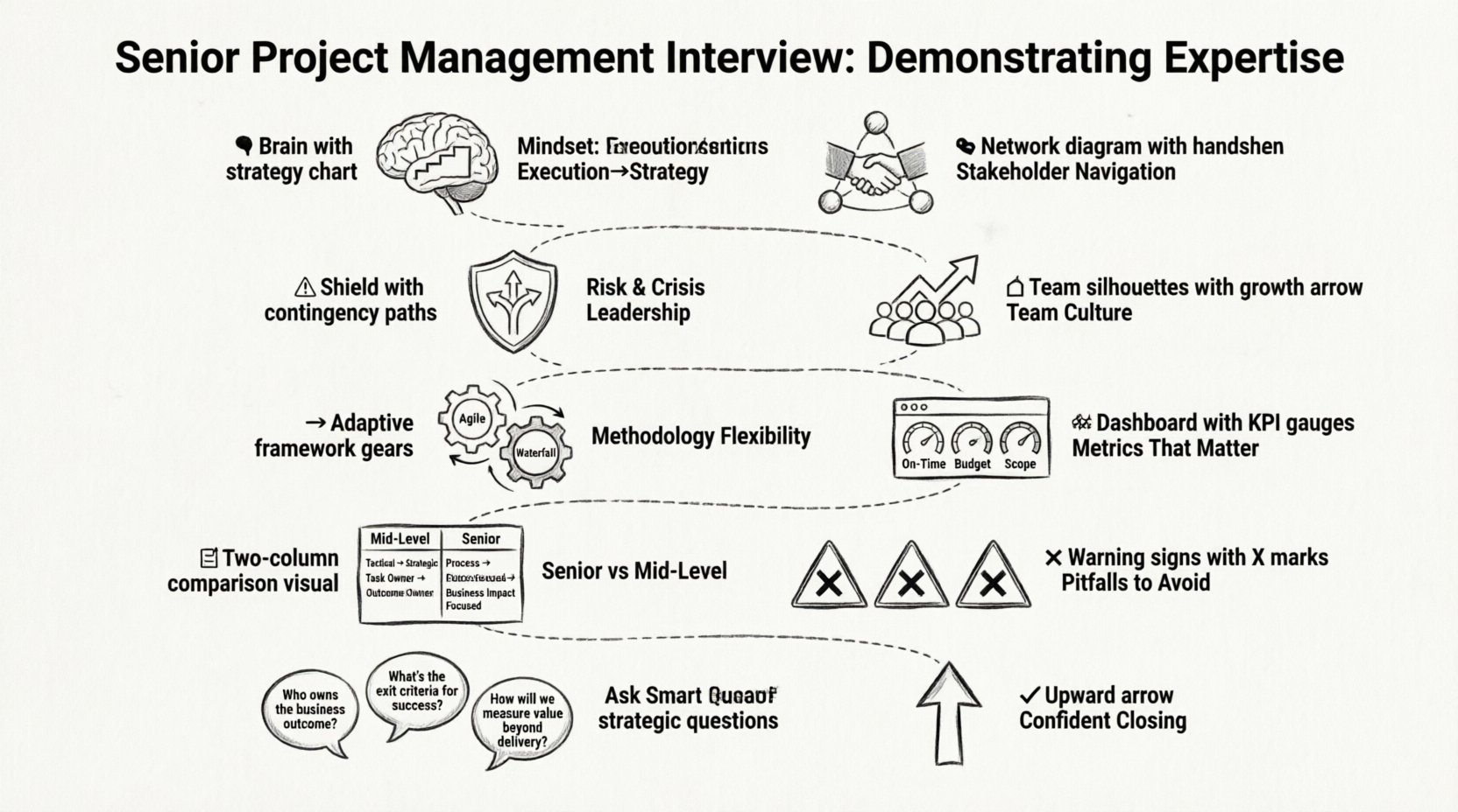 The Project Management Interview: How Senior Managers Demonstrate Expertise in the Room The Project Management Interview: How Senior Managers Demonstrate Expertise in the Room