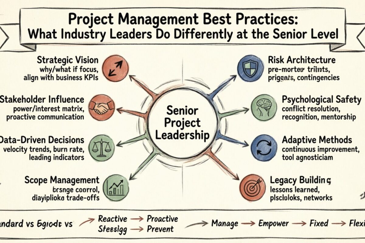 Project Management Best Practices: What Industry Leaders Do Differently at the Senior Level Project Management Best Practices: What Industry Leaders Do Differently at the Senior Level
