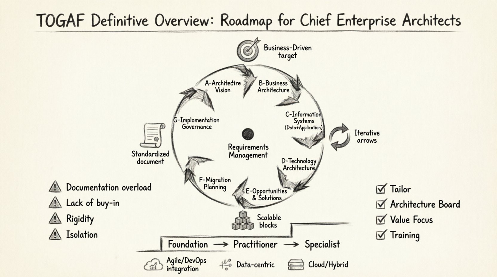 TOGAF Definitive Overview: A Clear Roadmap for Chief Enterprise Architects Starting Their Journey