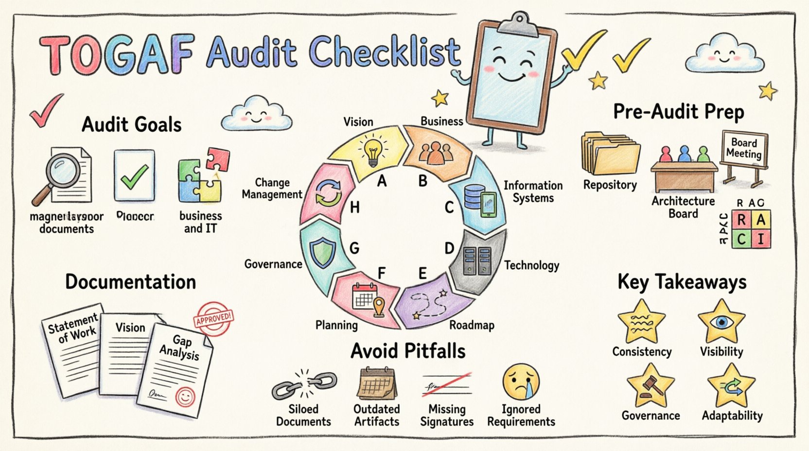 TOGAF Checklist: Ensuring Compliance and Readiness Before Your Next Audit TOGAF Checklist: Ensuring Compliance and Readiness Before Your Next Audit