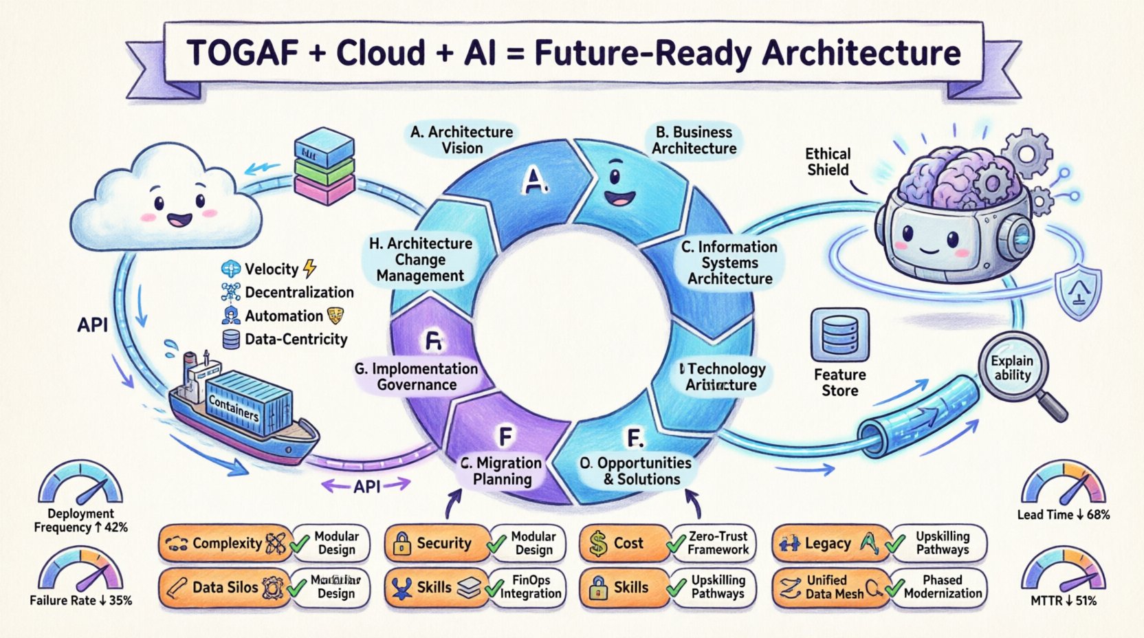 TOGAF Future Outlook: Adapting the Framework for Cloud-Native and AI-Driven Enterprises