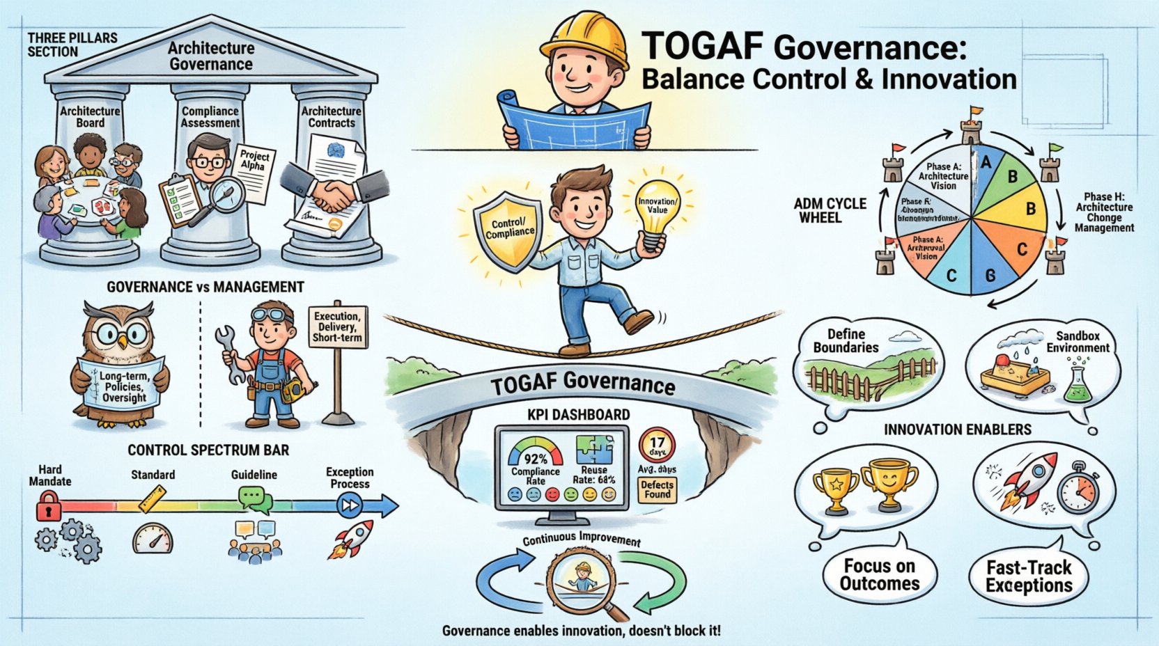 TOGAF Beginner’s Guide to Governance: Establishing Control Without Stifling Innovation