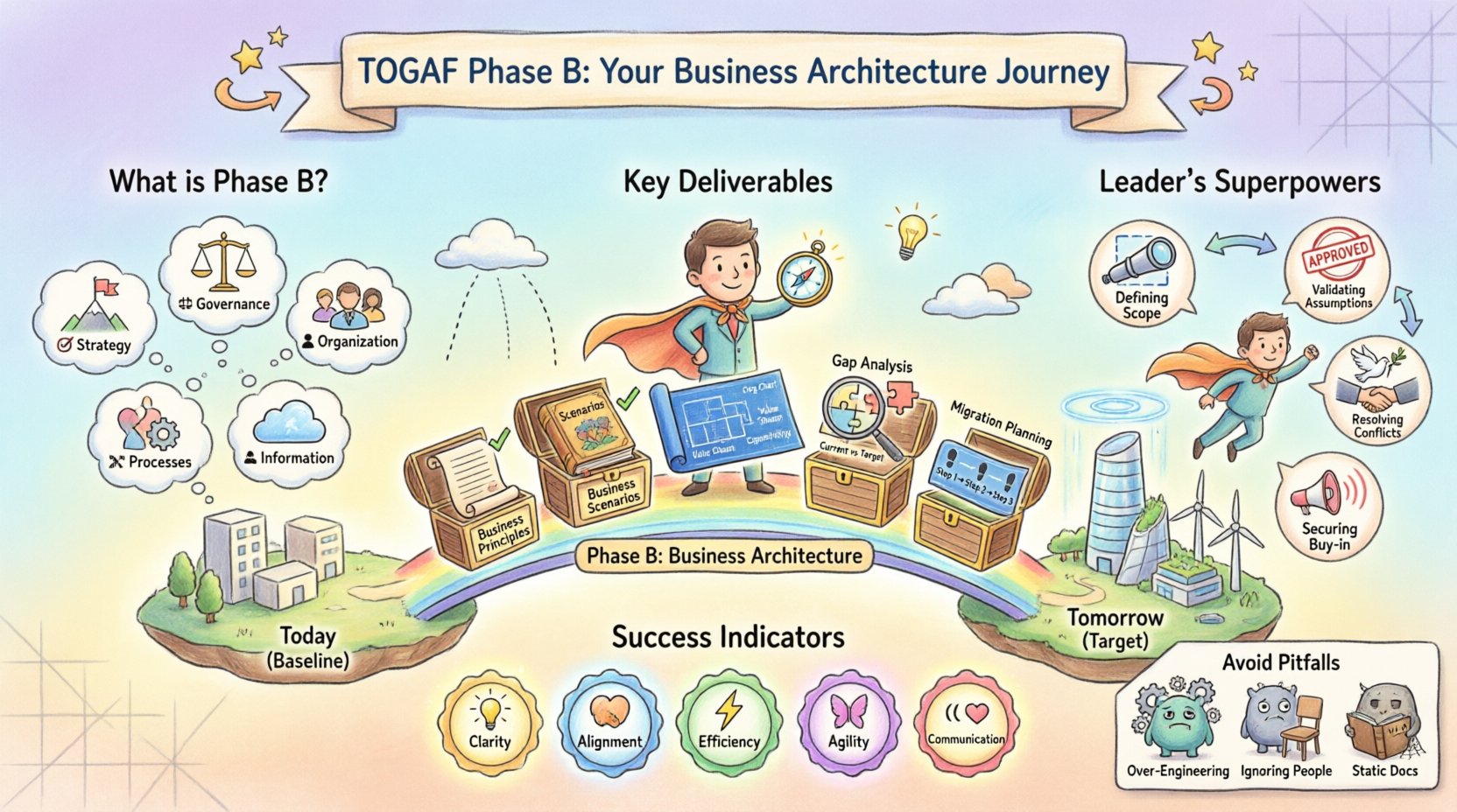 Deep Dive into TOGAF Phase B: Architectural Vision for Non-Technical Leaders Deep Dive into TOGAF Phase B: Architectural Vision for Non-Technical Leaders