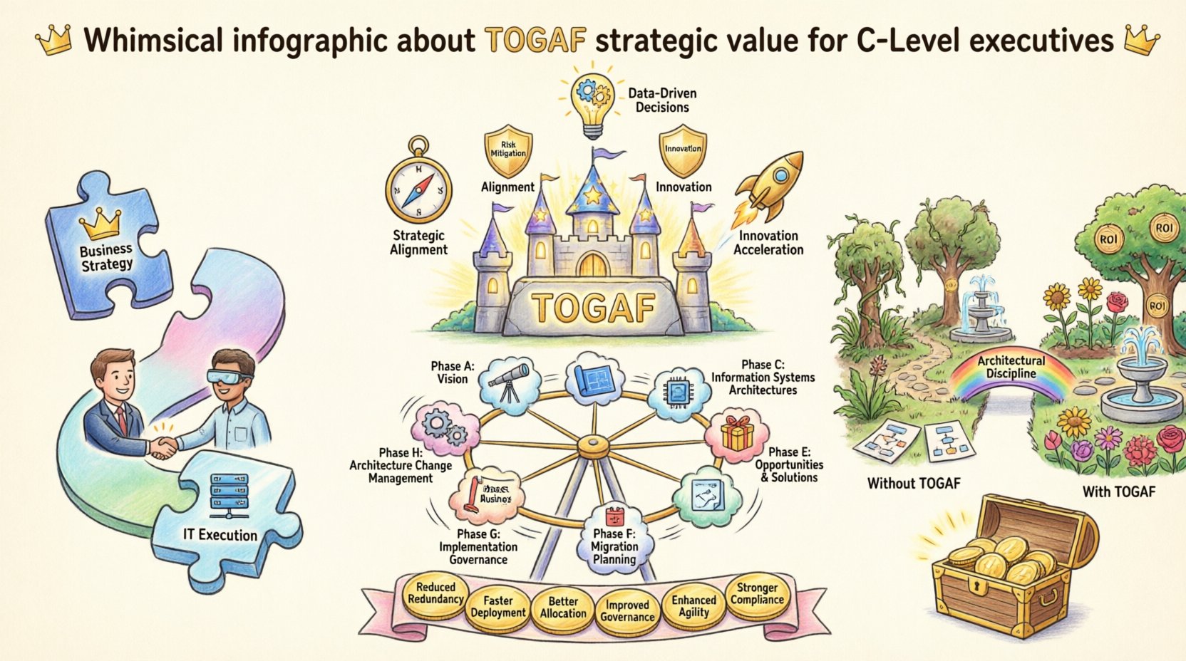 The Strategic Value of TOGAF: Why C-Level Executives Demand This Approach The Strategic Value of TOGAF: Why C-Level Executives Demand This Approach