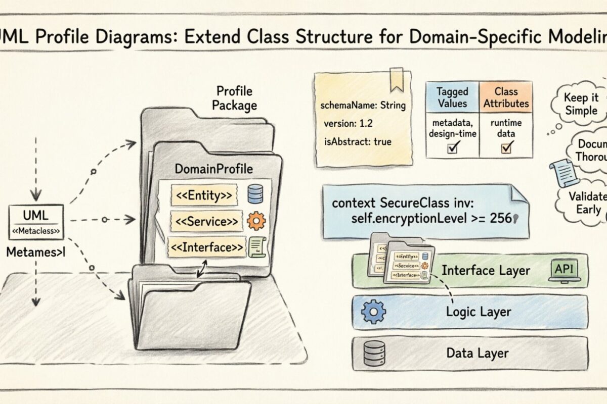 Comprehensive Walkthrough: How to Model Class Structure Using Profile Diagrams Comprehensive Walkthrough: How to Model Class Structure Using Profile Diagrams